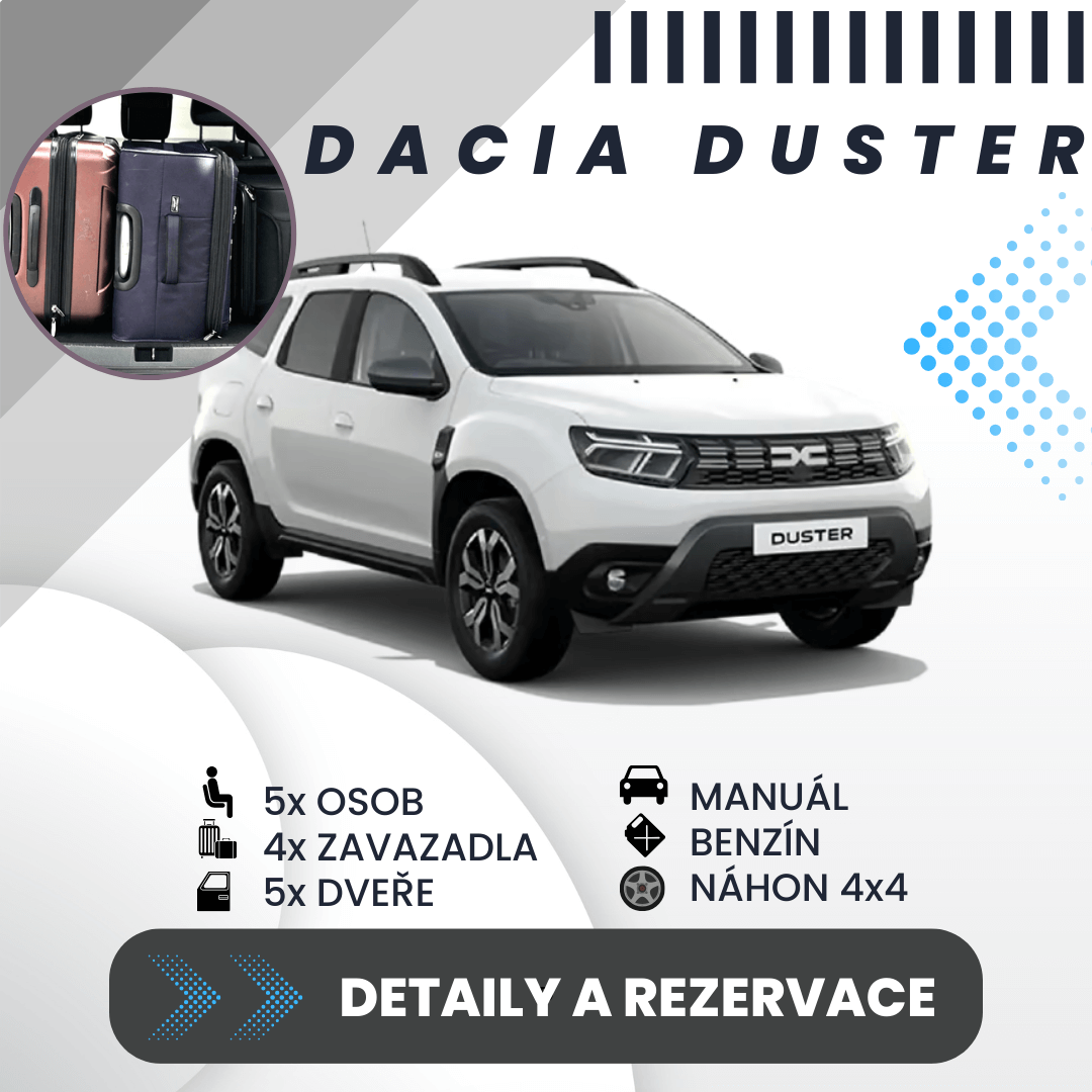 Dacia Duster na Islandu.