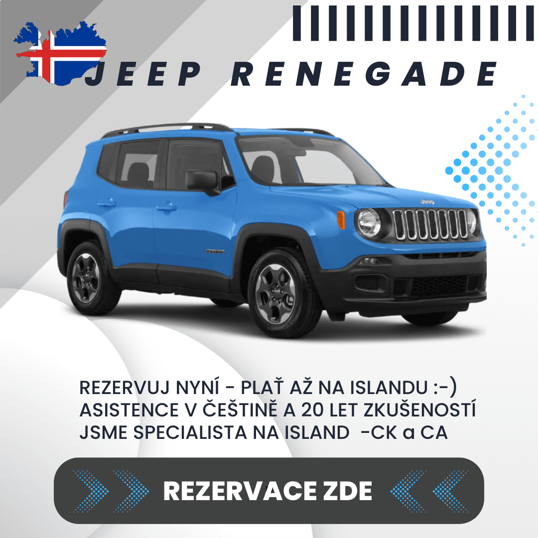 Jeep Renegade na islandu