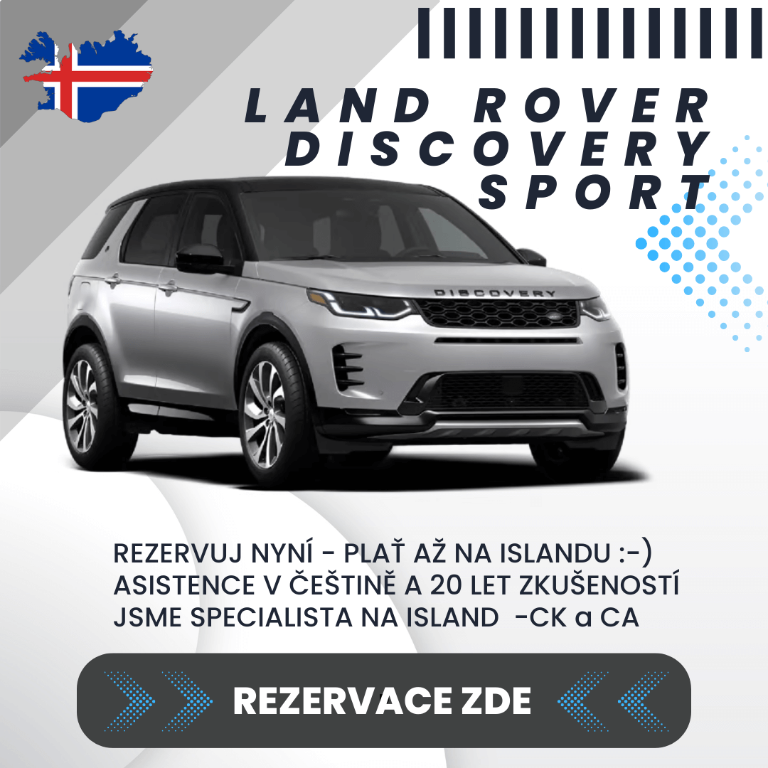 Land Rover Discovery na Islandu